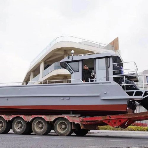 Aluminum Working Boat Speed Rescue Motor Boat